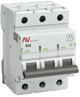 Выключатель автоматический EKF Averes AV-6 3п 32А B 6кА картинка